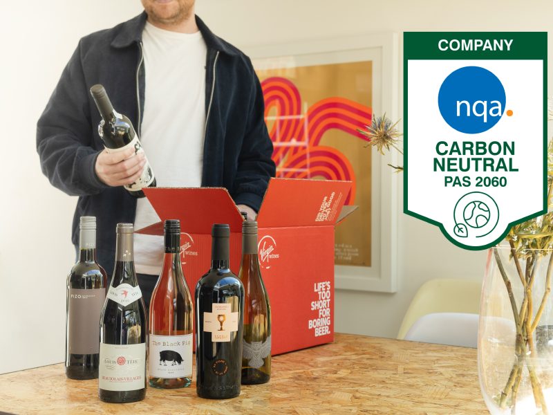 Virgin Wines carbon neutral