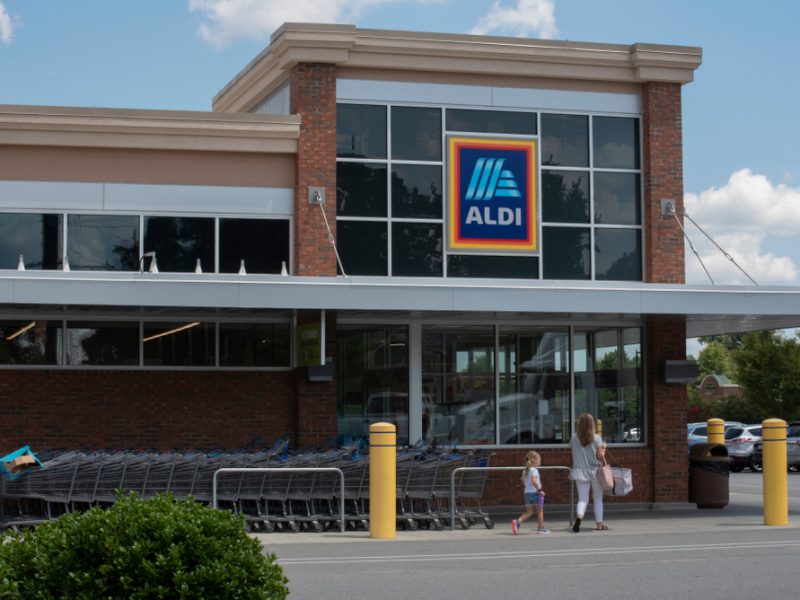 Aldi storefront