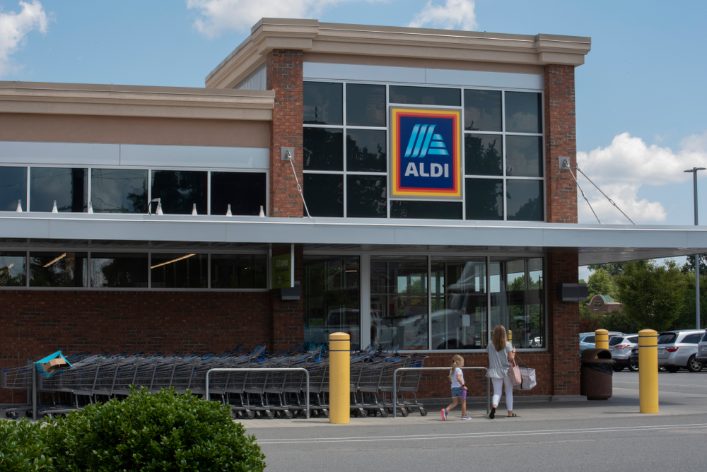 Aldi storefront