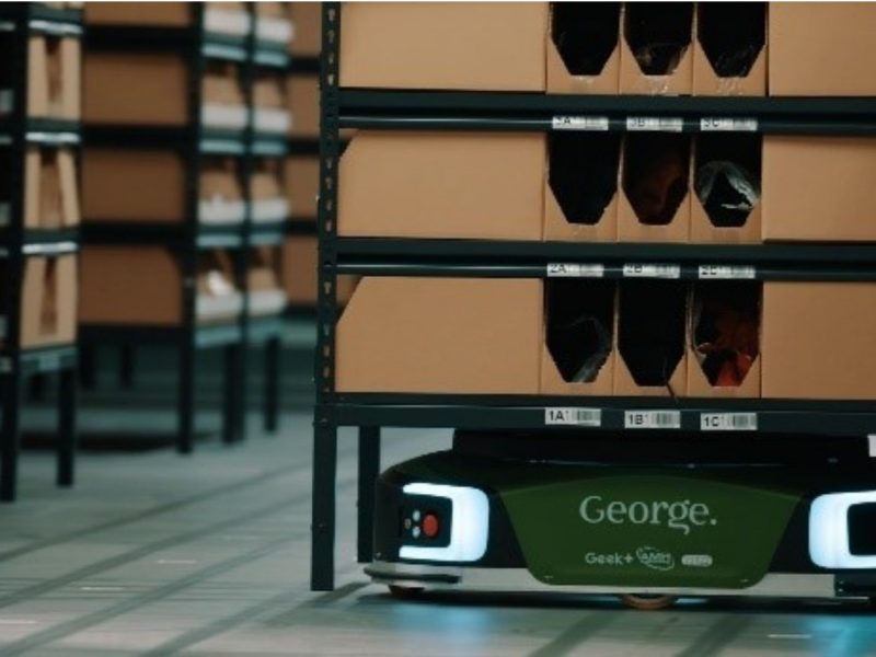 Asda x Geek+ picking and returns system