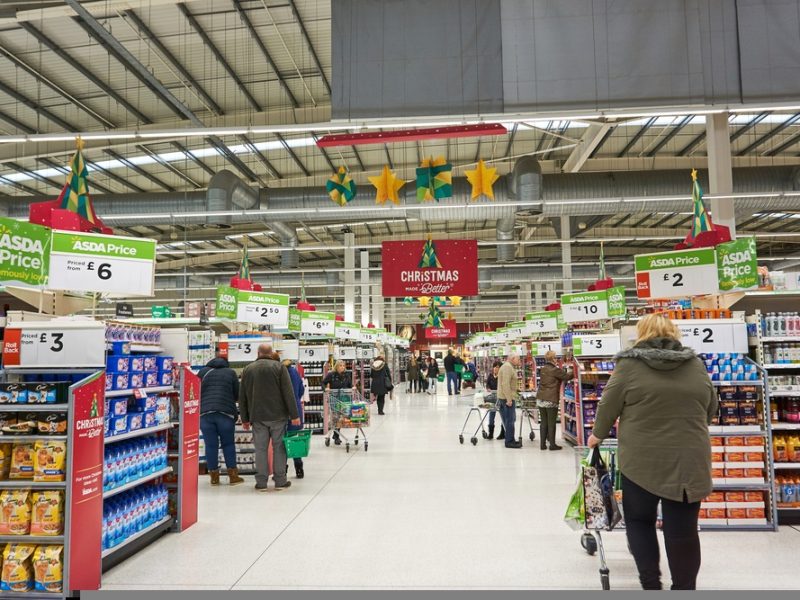 Asda store Christmas