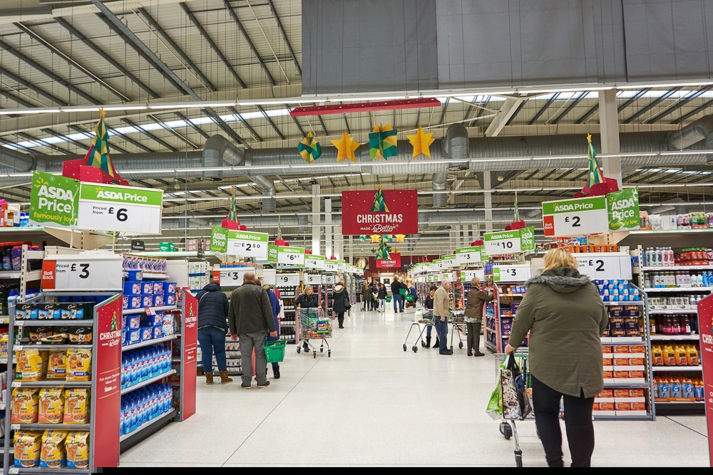 Asda store Christmas