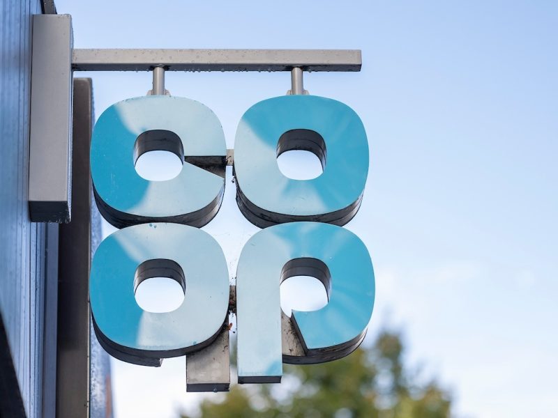 Co-op sign