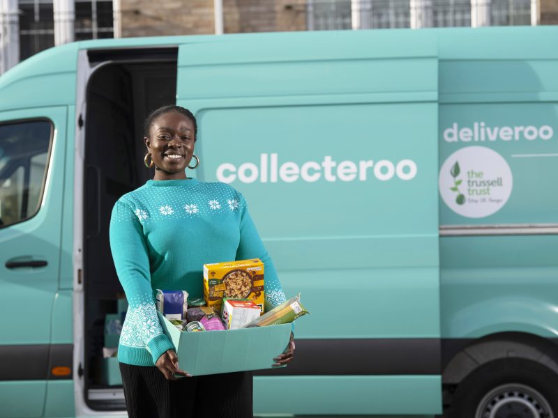 Deliveroo Collecteroo service