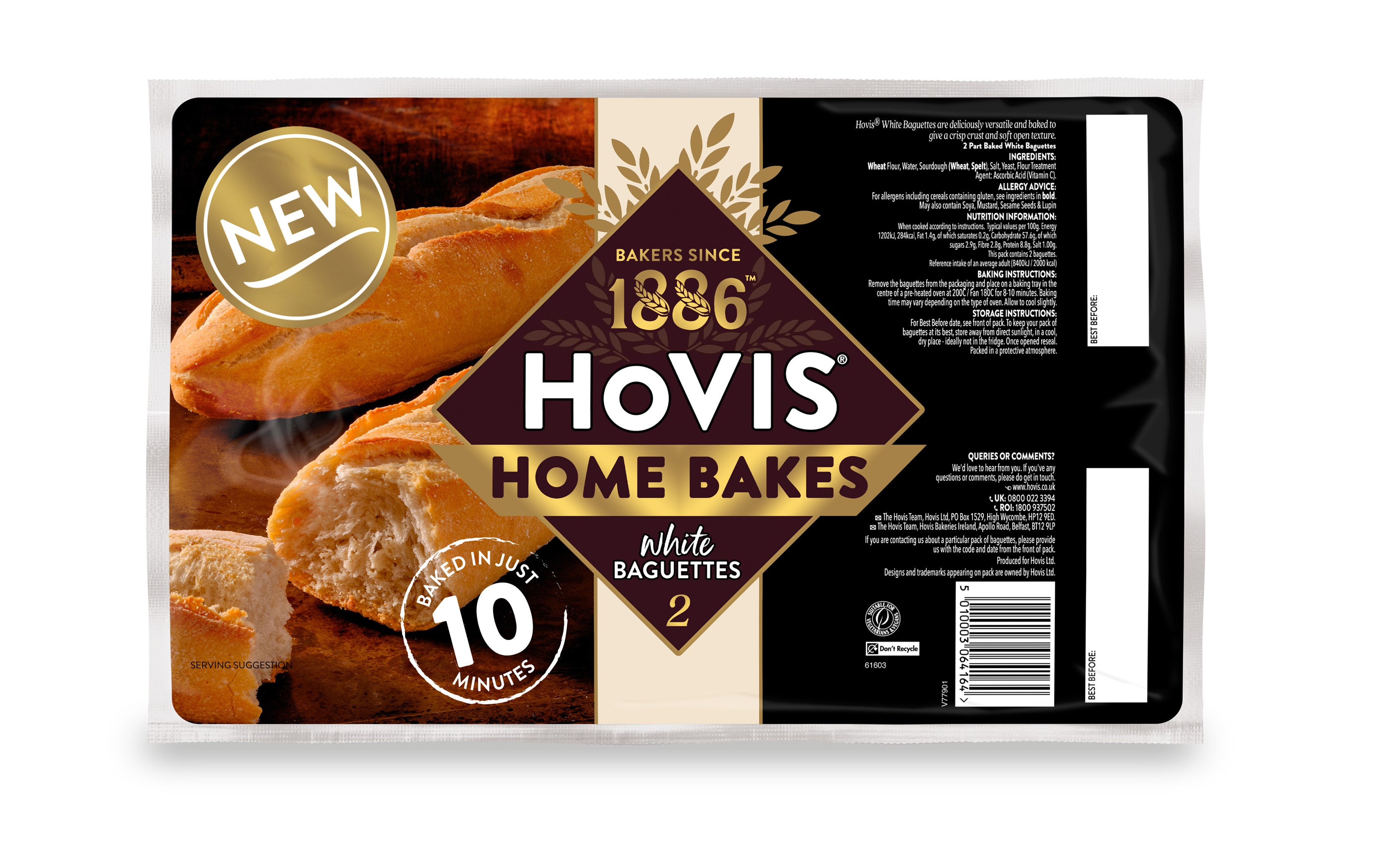 Hovis home bakes