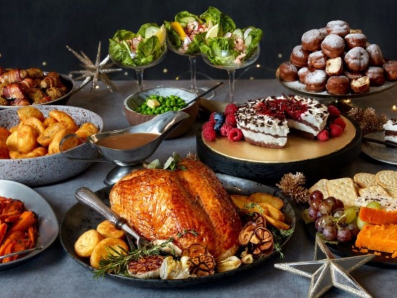 Poundland Christmas dinner