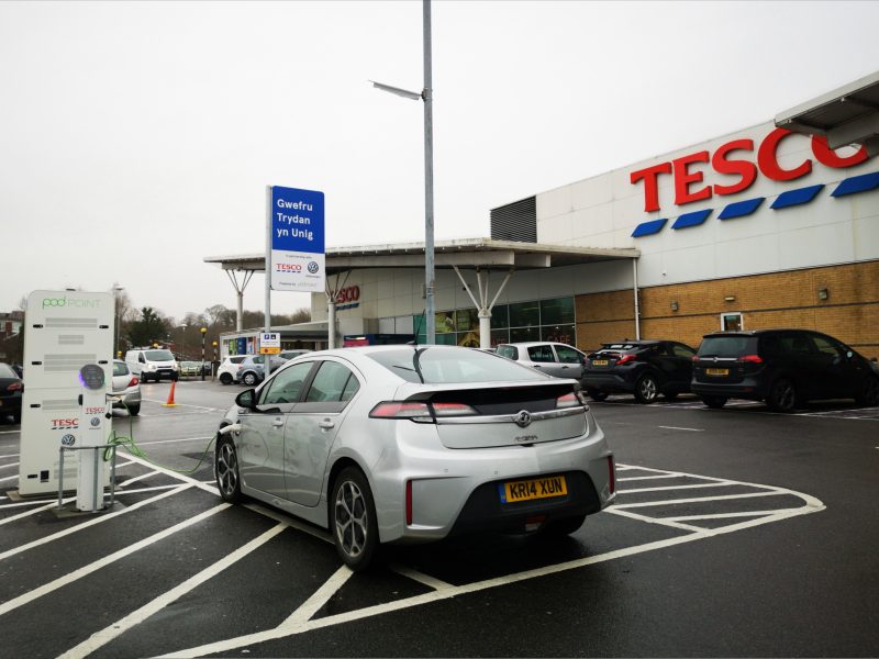 Tesco charging points
