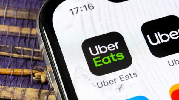 Uber Eats app