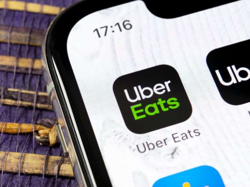 Uber Eats app