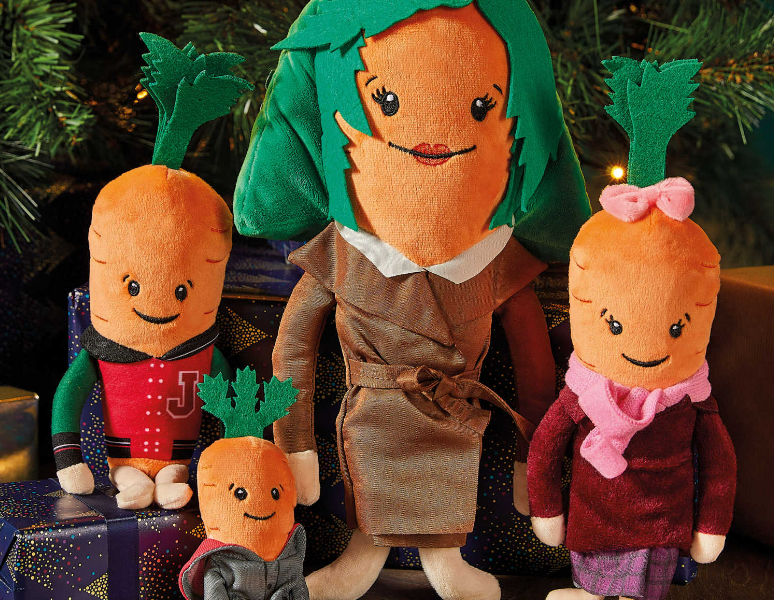 Aldi Kevin the Carrot toys