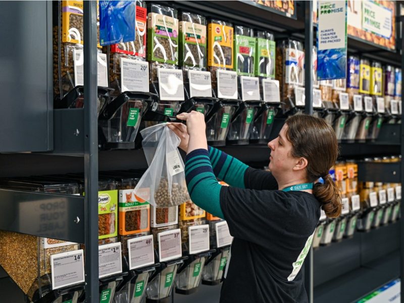 Asda refill station