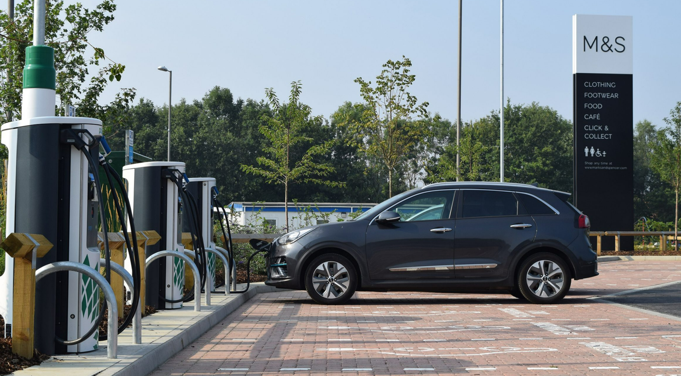 M&S partner with BP Pulse charging points