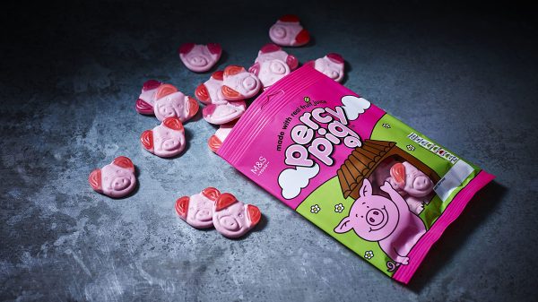Percy Pig sweets