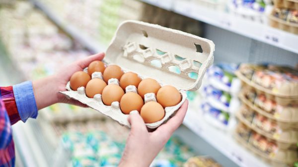 Eggs supermarket