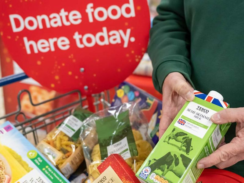 Tesco food collection