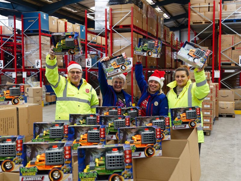 Tesco x The Slavation Army Christmas Present Appeal