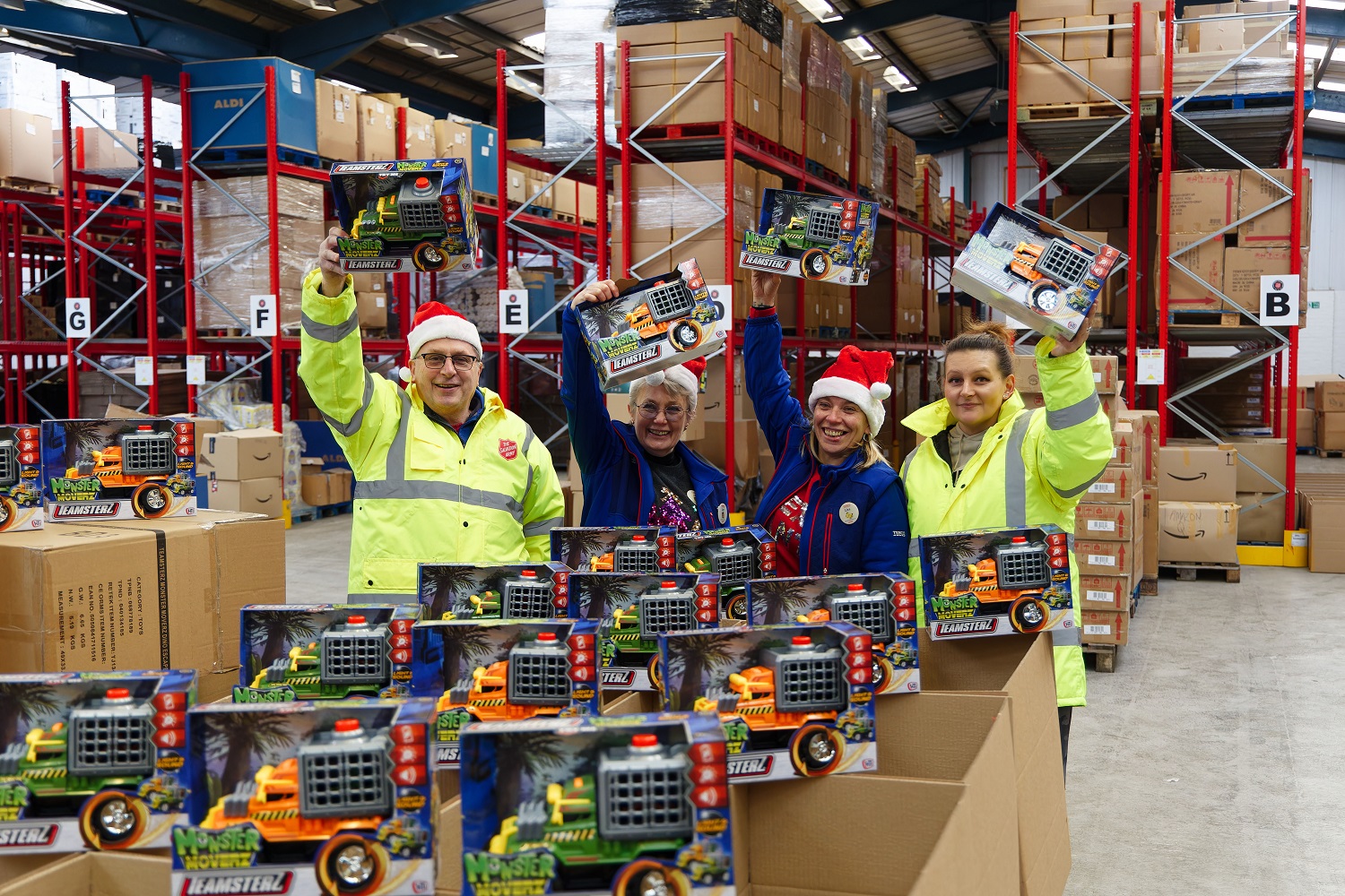 Tesco x The Slavation Army Christmas Present Appeal