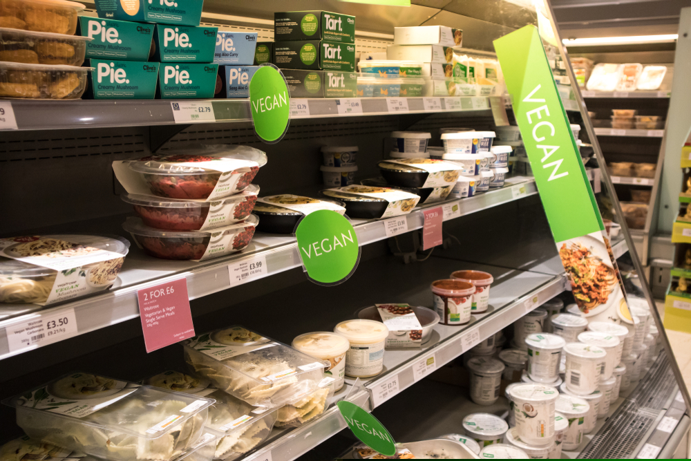 Waitrose vegan aisle