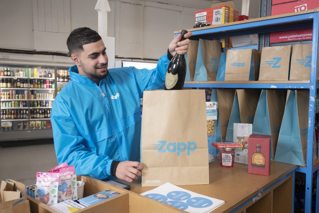 Zapp launches partnership with Deliveroo