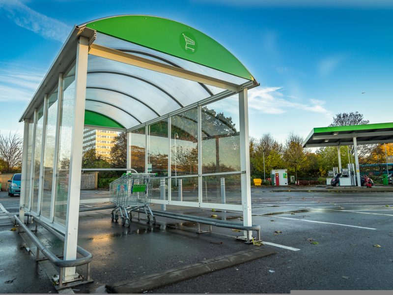 Asda trolley shortage Christmas
