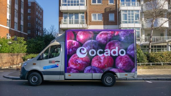 Asda Ocado driverless van