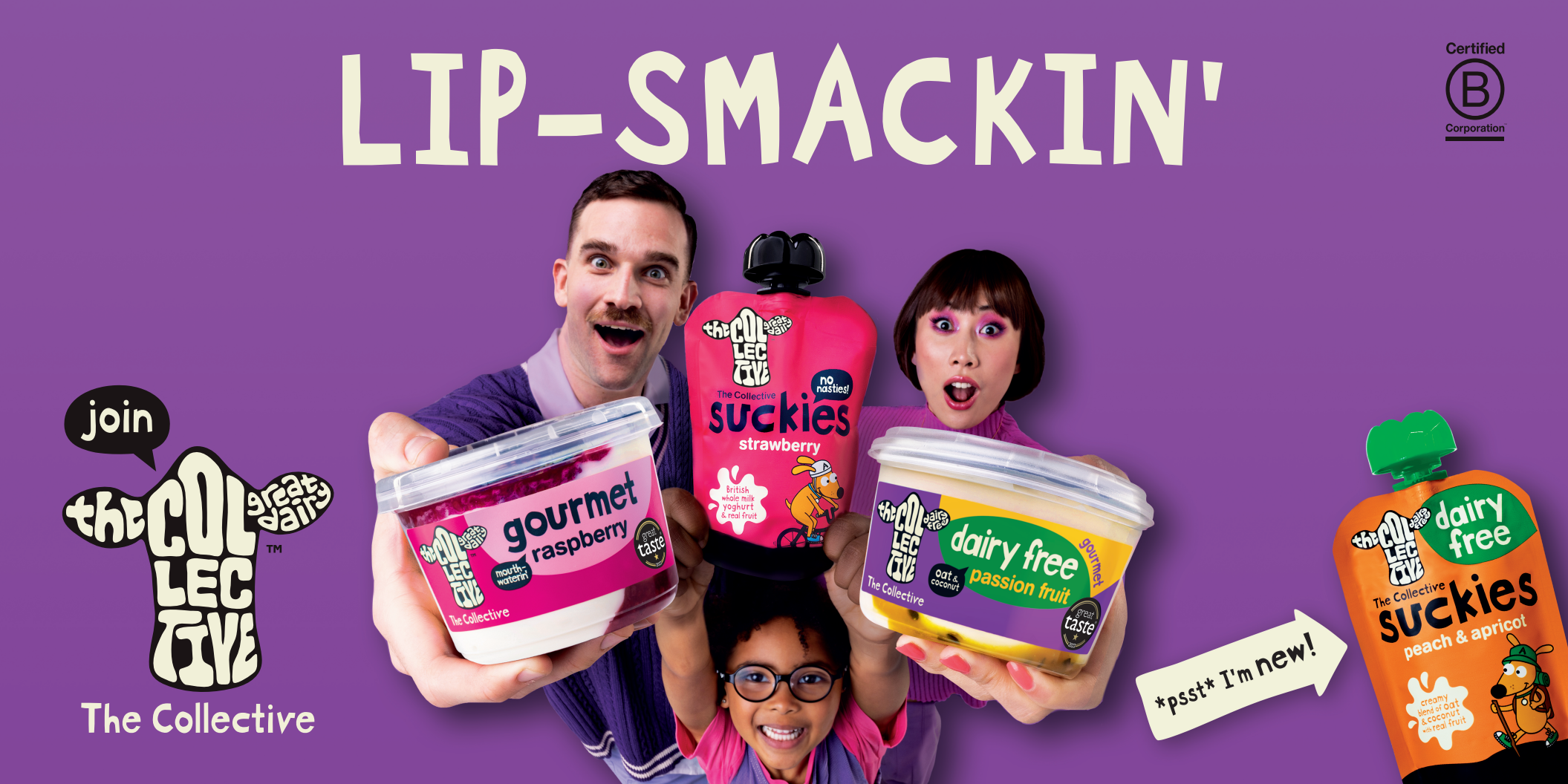 The Collective launches dairy-free Suckies