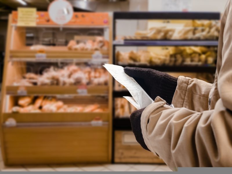 Supermarket food bill - re Brexit price rises