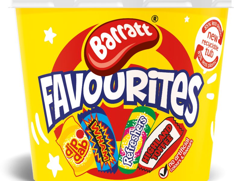 Barratt Favourites has been recognised as one of the UK’s most innovative new products by Product of the Year 2023 for its sustainable sharing tub.