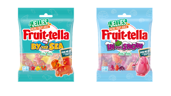 Fruitella has expanded into the jellies market with the launch of two new interactive products named 'Fruitella Curiosities'.