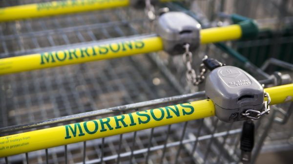 Morrisons shoping trolley