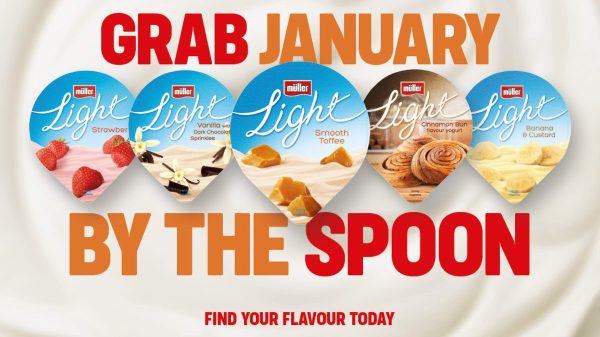 Müller Yogurt & Desserts is kicking off the year with the launch of a new Müllerlight campaign.