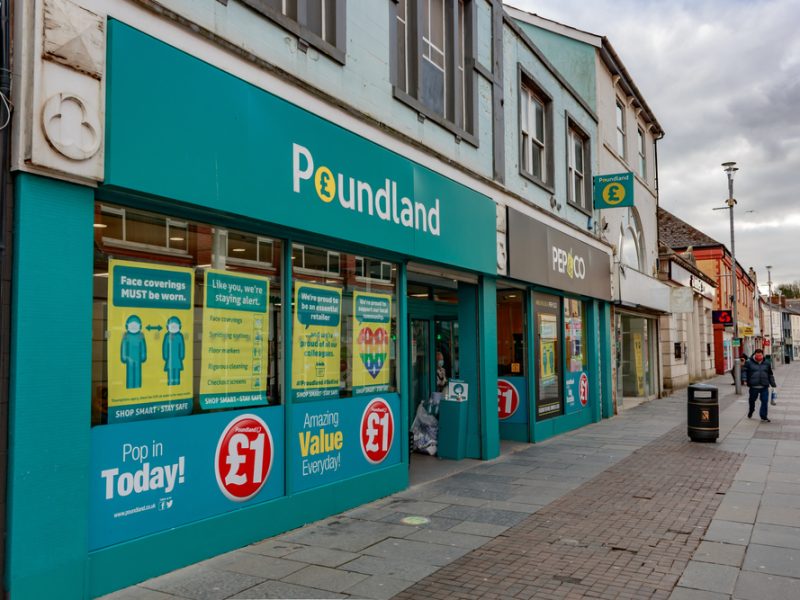 Poundland store
