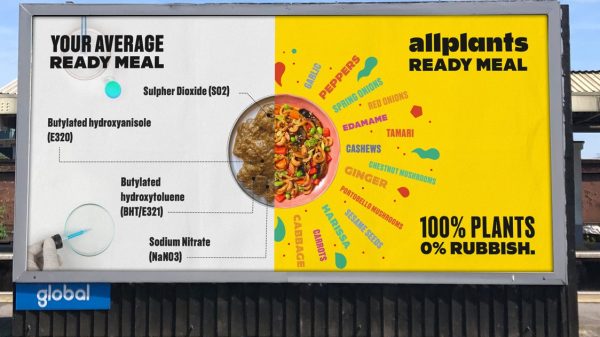allplants ready meal campaign