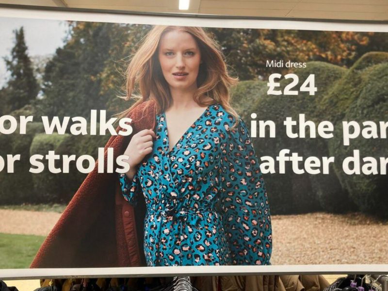 Sainsbury's has apologised for a clothing advert it removed yesterday after receiving huge backlash online for appearing to ignore women’s safety.