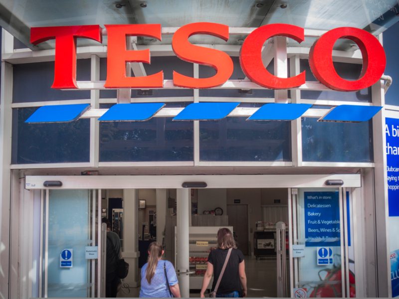 Tesco store front