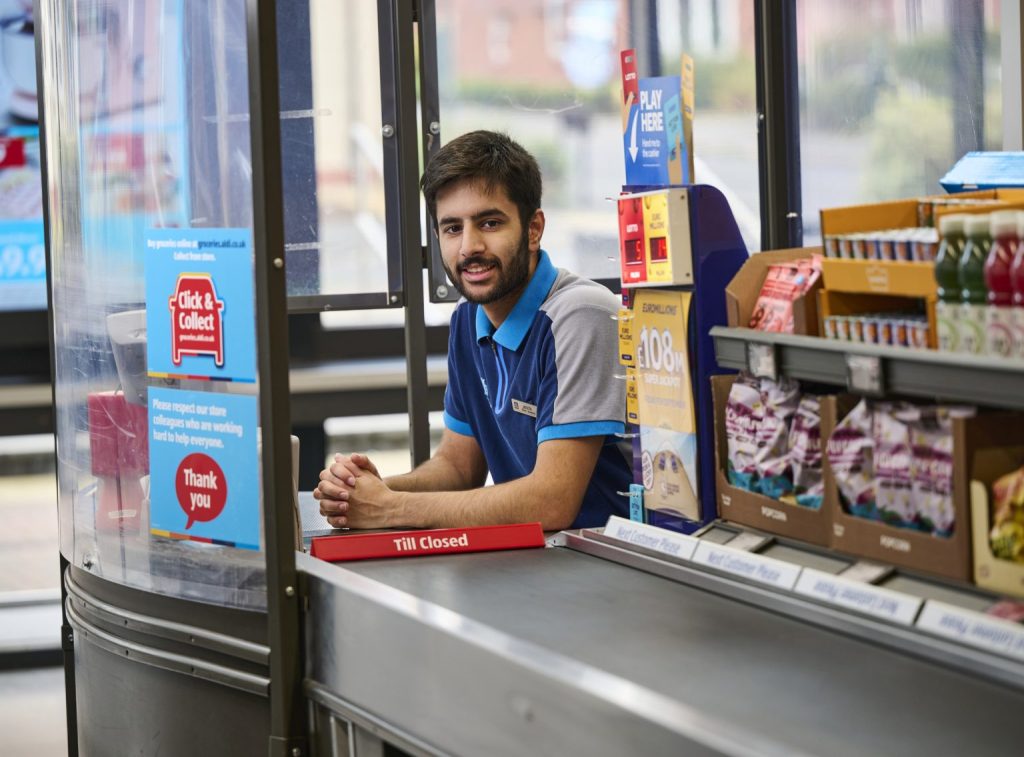 Aldi store colleague