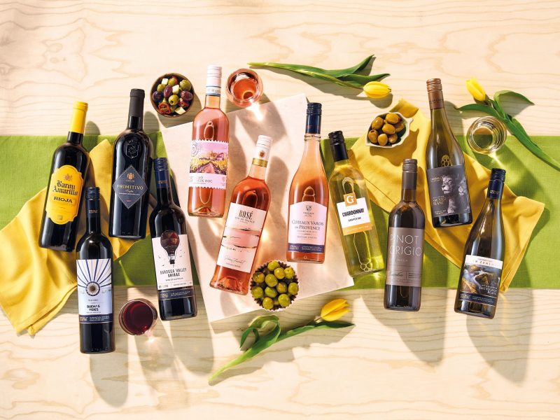 Aldi wine range