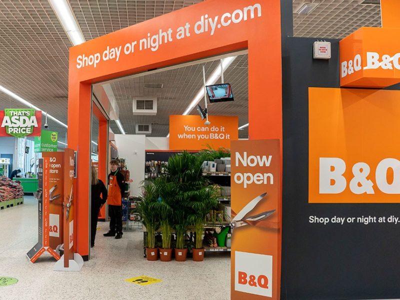 Asda B&Q concession