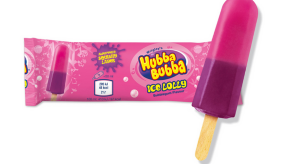 Mars Chocolate Drinks and Treats has unveiled a Hubba Hubba Ice Lolly, marking the first time the iconic gum brand has been developed a frozen treat.