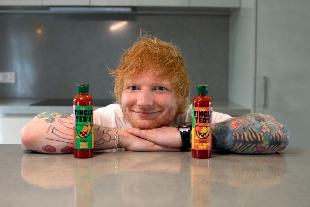 Kraft Heinz x Ed Sheeran hot sauce