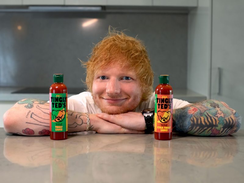 Kraft Heinz x Ed Sheeran hot sauce