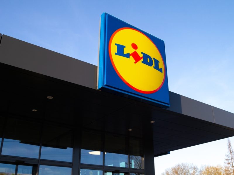 Lidl UK store sign