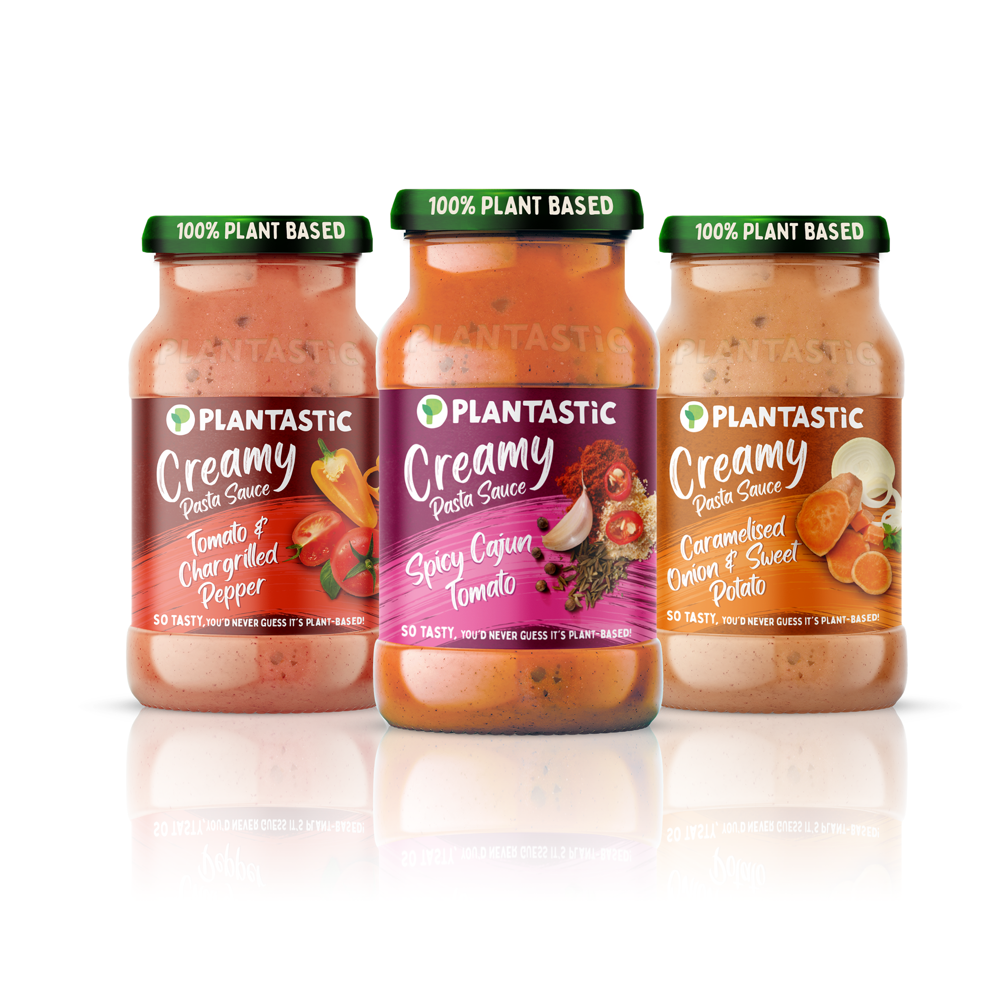 Premier Foods is expanding its plant-based offering with three new Plantastic pasta sauces.