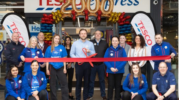 Tesco has officially opened its 2,000th Express store in the Lion Yard shopping centre in Cambridge, creating 20 new jobs.
