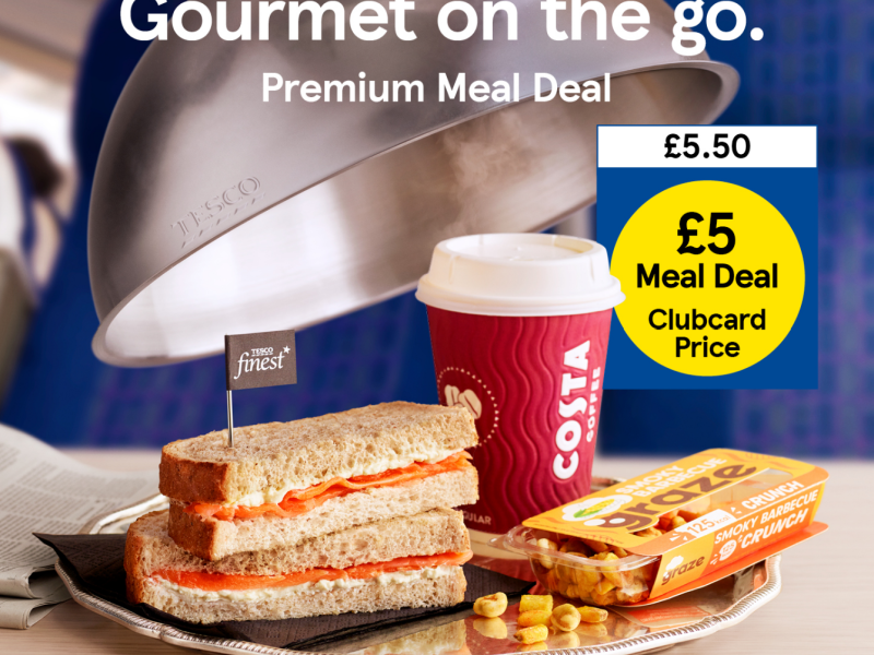 Tesco is expanding it's existing meal deal offering by introducing a new 'premium meal deal' for £5.