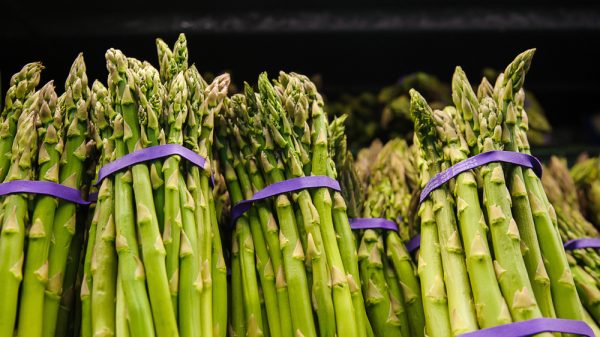 Asparagus in supermarket - re Waitrose welcomes asparagus nine weeks early
