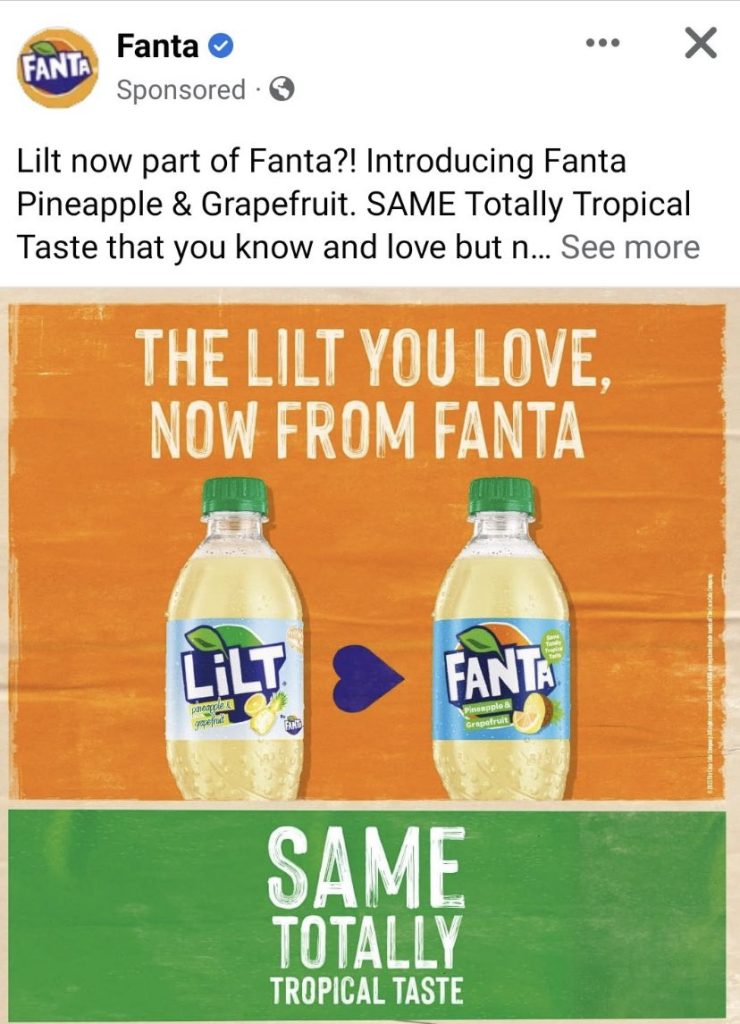Lilt Fanta