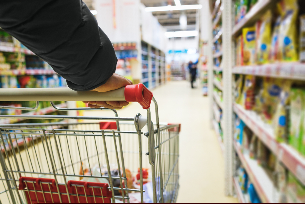 Supermarket - re inflation levels fall