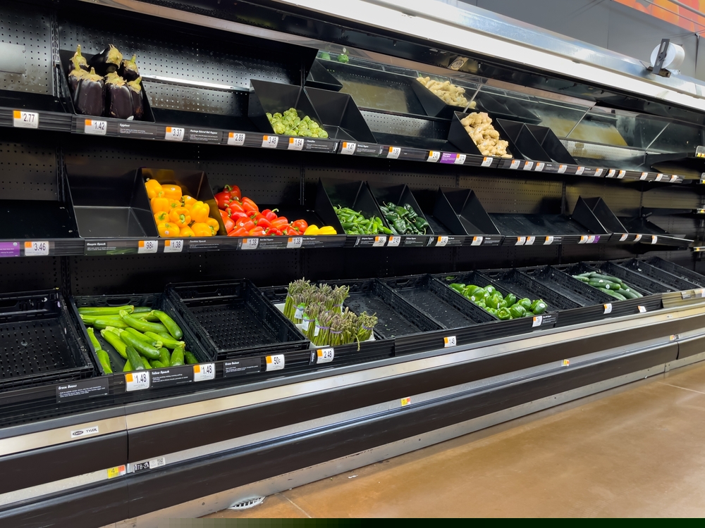 Rationing, alternative supply routes and empty shelves: how UK supermarkets are managing the fruit and veg supply chain shortages.