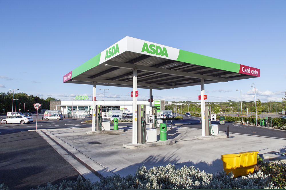Asda petrol forecourt